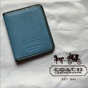 Blue Coach ID/Card Case